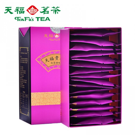 TenFu Guiren Tea White Camellia Fruit Tea Chinese Wolfberry Tea Bag 48g TenFu Guiren Tea White Camellia Fruit Tea Chinese Wolfberry Tea Bag 48g