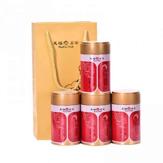 Wuyi Big Red Robe Oolong Tea Gift Caddies