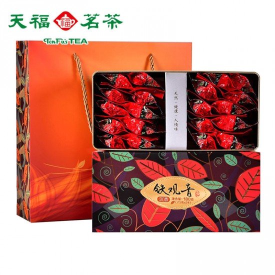 Anxi Strong Fragrant Tieh Kwan Yin Oolong Tea180G-Buy One Get Two
