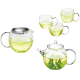 TenFu Glass Teapot and Teacup Set Thicken High Temperature and Transparent TenFu Glass Teapot and Teacup Set Thicken High Temperature and Transparent