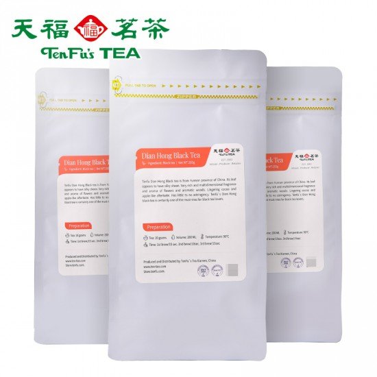 Yunnan Dian Hong Black Tea ,Loose Leaf Tea Bag200G Yunnan Dian Hong Black Tea ,Loose Leaf Tea Bag200G