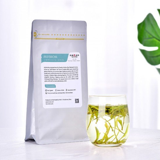 Supreme Grade Anji White Tea - Rare 2025 Green Tea Supreme Grade Anji White Tea - Rare 2025 Green Tea